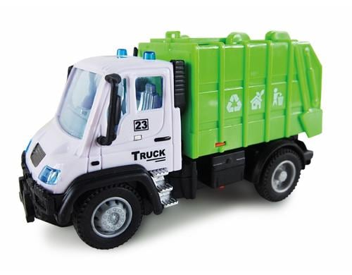 Amewi Mini Truck Müllabfuhr grün RTR, 1:64