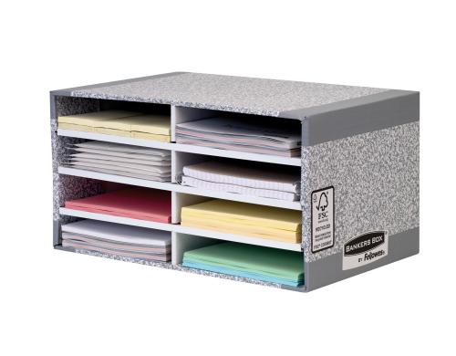 Fellowes R-Kive System Schreibtischmanager 5 Stück, grau