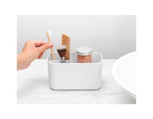 Brabantia Badutensilienhalter ReNew 5 Fächer, White