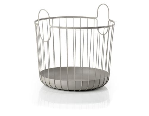 Zone Aufbewahrungskorb Inu taupe D 40.6 cm H 41.1 cm, Metall
