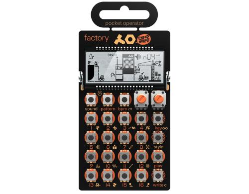 Teenage Engineering PO-16 Factory Lead Synthesizer, 16 Step Sequencer