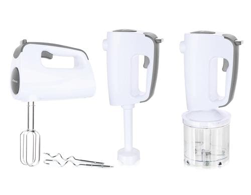 Koenig Handmixer 4in1 300W, Mixen, Kneten, Pürieren, Hacken