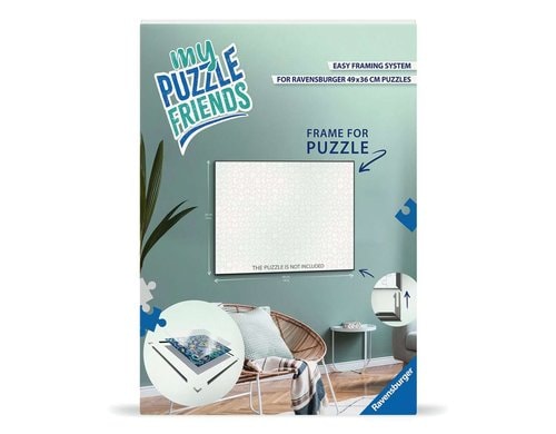 Puzzle-Rahmen weiss 500 Teile