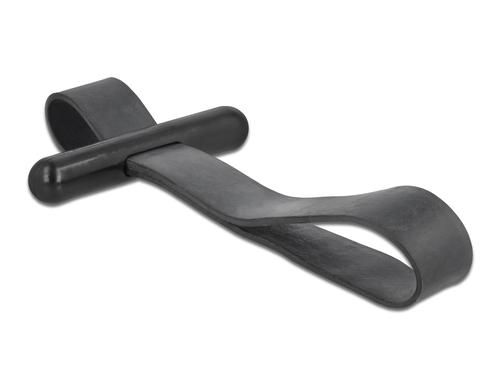 Delock  Kabelbinder mit Gummischlaufe wiederverwendbar,  26x15x10mm