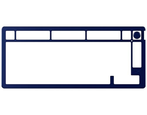 HyperX Alloy Rise 75 Top Plate, marineblau passend zu HyperX Alloy Rise 75 Tastatur