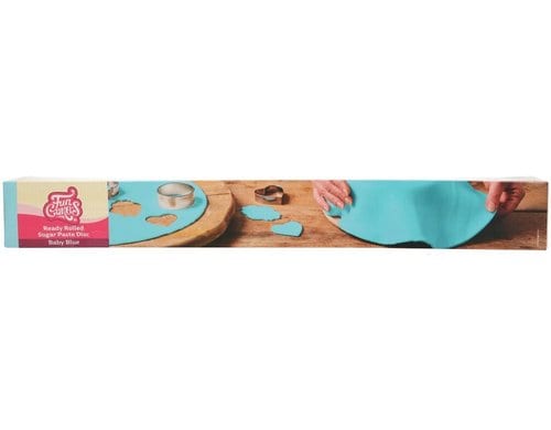 Ausgerollte Fondant Decke - Baby Blau 430 g