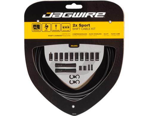 Jagwire SPORT 2 x 4mm SET SRAM/Shimano Housing LEX-SL/slick stainless inner cable