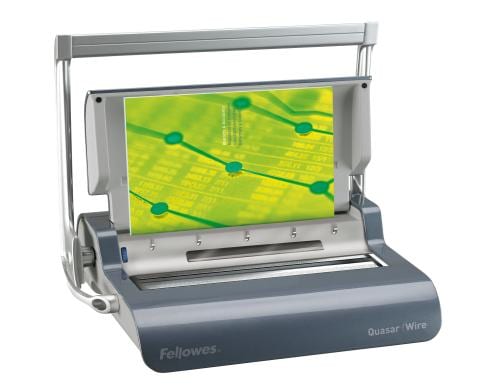 Fellowes Drahtbindegerät Quasar Wire Bindekapazität bis zu 130 Blatt