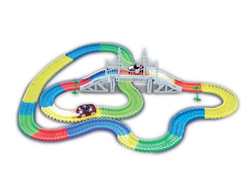 Amewi Magic Traxx Bahn Mega Set 373 Teile, mit Brücke