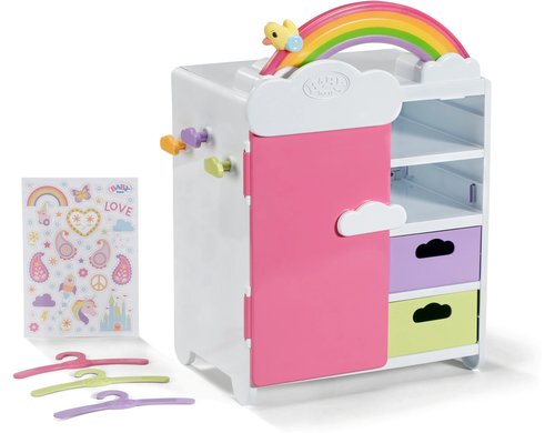 BABY born Regenbogen Schrank
