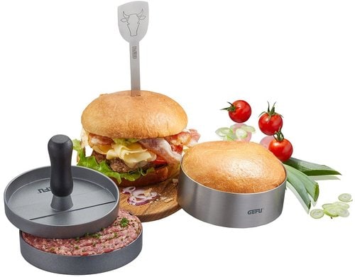 GEFU Burger-Set BBQ 3-teilig