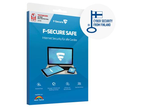 F-Secure SAFE Box, Voll, 5 Geräte, 1 Jahr