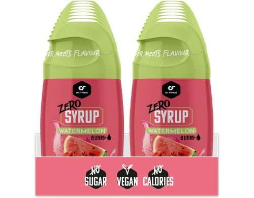 GoFitness Nutrition - Zero Syrup Watermelon, 16x65ml