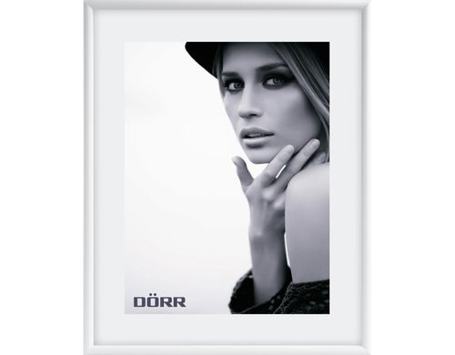 Dörr Bilderrahmen Aqua, 50x70 cm Weiss, aus Holz und Crilex