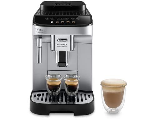 De'Longhi Kaffeevollautomat Magnifica Evo silber, Touch-Display