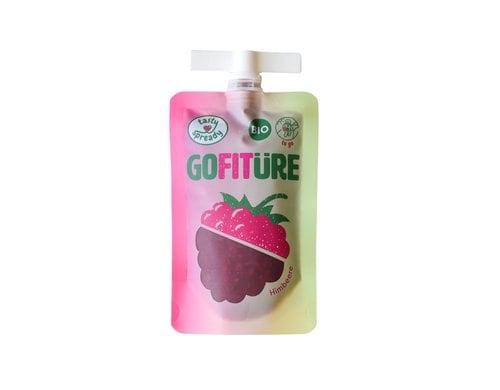 GOFITÜRE Himbeer 120 Gramm - Bio 50% weniger Zucker als Konfitüre