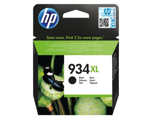 HP Tinte Nr. 934XL - Black (C2P23AE) 25.5ml, Seitenkapazität ~ 1'000 Seiten