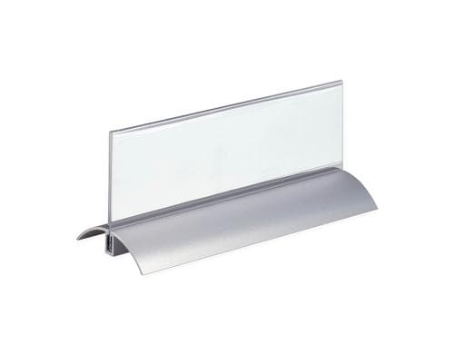 Durable Tischnamensschild de luxe 61 x 210 mm, 2 Stk