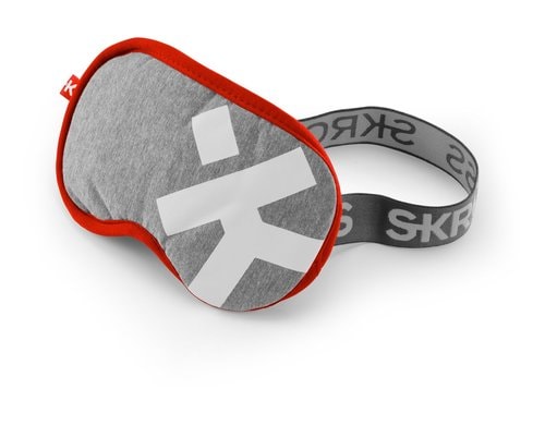 Skross Schlafmaske, Deluxe Sleep Mask Hellgrau