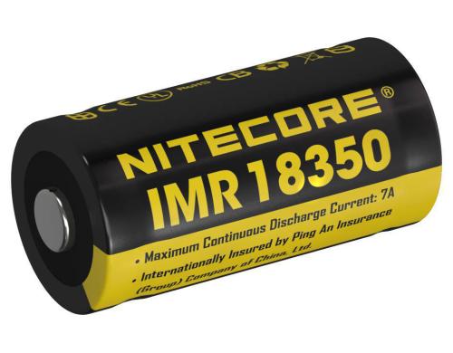 NiteCore 18350 IMR Akku 700mAh Batterie/Akku