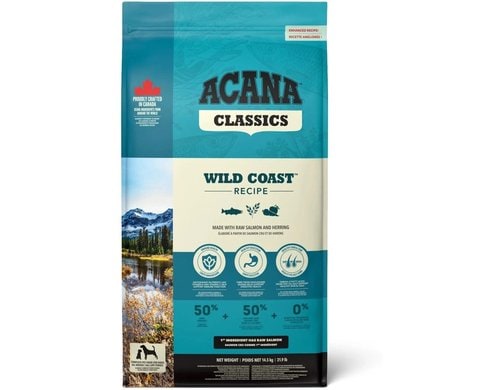Acana Dog TF Classics Wild Coast Recipe 14.5 Kg
