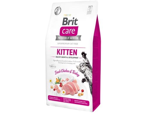 Brit Care Cat Grain-Free Kitten 7kg Healthy Growth & Development