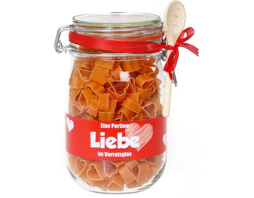 Trendcompany Pastaglas Liebe