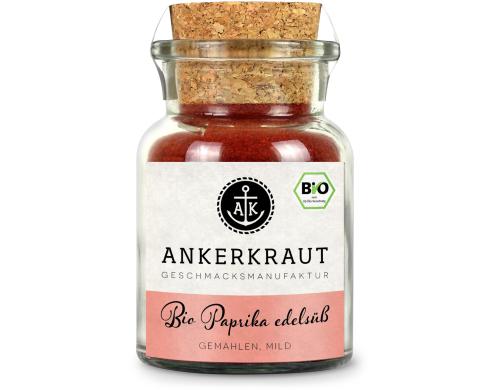 BIO Paprika Edelsüss 85 g, Glas klein