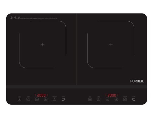 FURBER Doppel-Induktionskochplatte 240V, 2300W, Kindersicherung