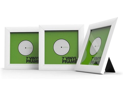 Glorious Vinyl Frame Set 7 7 Zoll, Kunststoff, Weiss, 3er-Pack