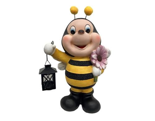 Dameco Dekofigur Biene mit Laterne Terracotta, 45x29x18.7 cm (HxBxT)