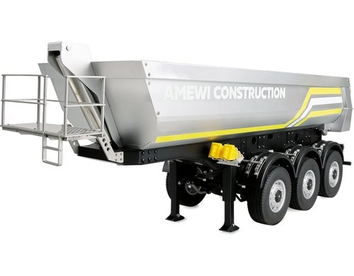 Amewi Dreiachs-Sattelauflieger silber für z.B. Scania 1:14 Amewi