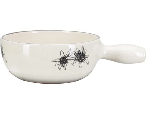 NOUVEL Käsefondue - Caquelon Edelweiss Duo -