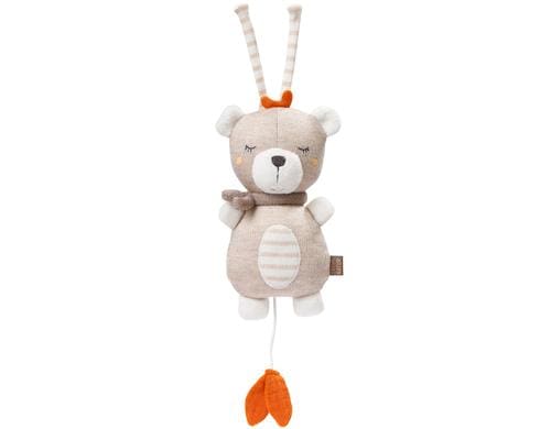 Fehn Mini-Spieluhr Natur Teddy