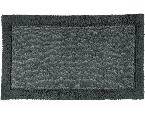 Cawö Badteppich Two-Tone schiefer, 70 x 120