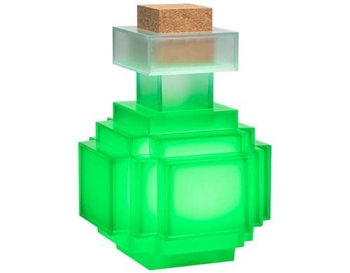 Minecraft Illuminating Potion Bottle 16cm, benötigt 3x AAA Batterien