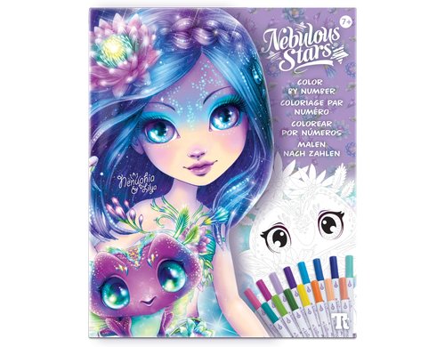 Color-by-Number Book Set Nenuphia