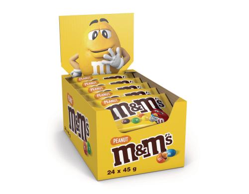 M&Ms Peanut 24x45g