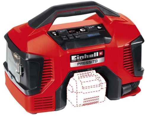 Einhell Hybrid-Kompressor Pressito Solo ohne Akku und Ladegerät