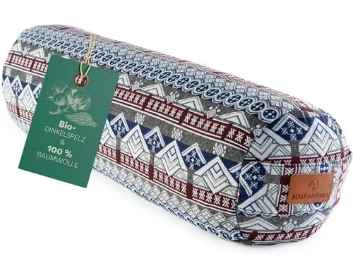 DoYourYoga Yogabolster Tarik Rolle Yogarolle Style 19 Dinkelspelz