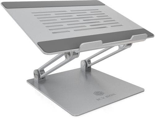 Icy Bo Tablet und Notebook Halter IB-NH300 höhenverstellbar, rutschfest, Alu