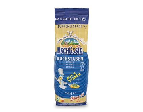 BSCHÜSSIG Buchstaben 250g