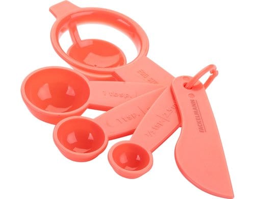 Fackelmann MiniCooking Messlöffel Set PP, Rosa