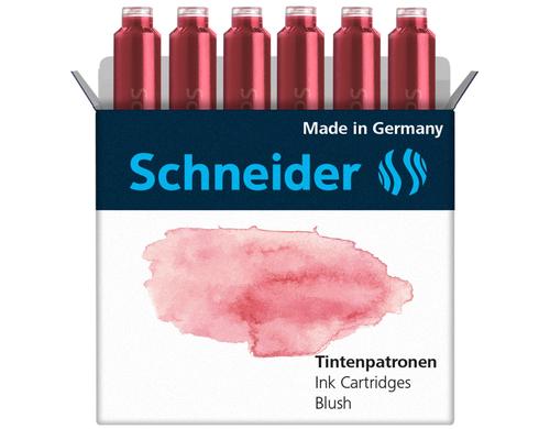 Schneider Tintenpatronen pastell 6 Stk., blush