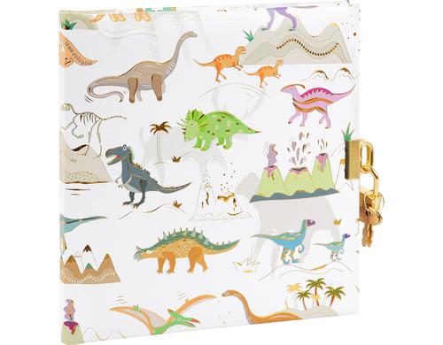 Goldbuch Tagebuch Dinosauria Grösse: 16.5x16.5 cm, 96 Seiten
