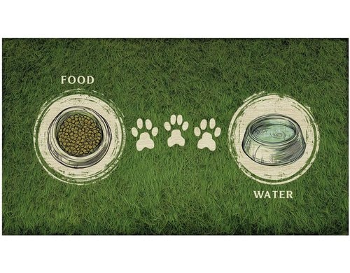 Paws & Whiskers Napfunterlage 40 x 70 cm
