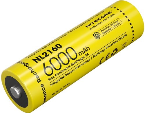 Nitecore 21700 Akku 6000Ah NL2160
