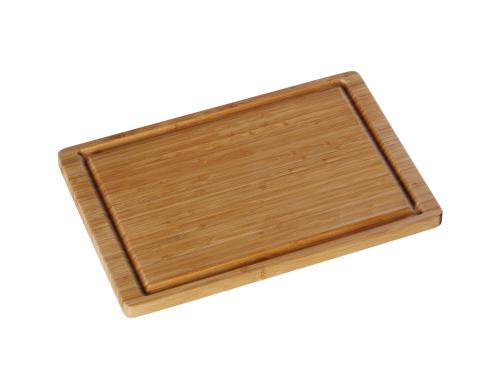 WMF Schneidbrett 38x25cm Bambusholz, 38x25cm, mit Saftrille