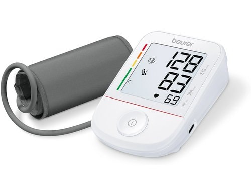 Beurer Blutdruck-/Pulsmessgerät BM38 Vollautomatische Messung am Oberarm