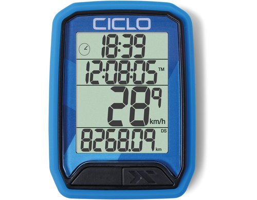 Ciclosport PROTOS 213 blau Fahrradcomputer